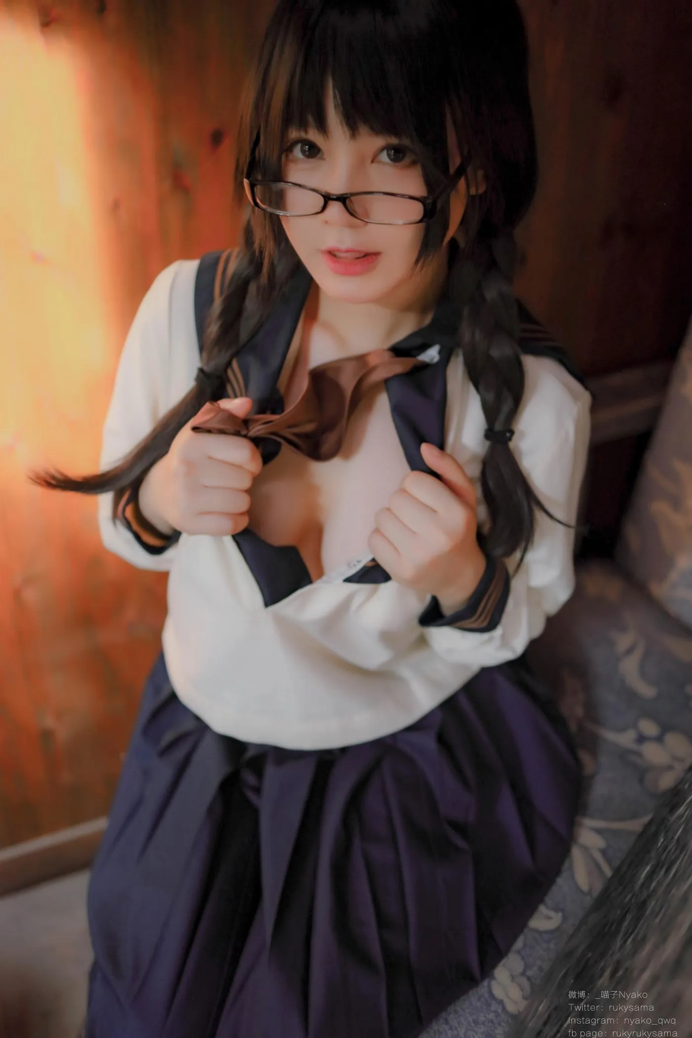 Nyako喵子 – NO.53 痴·女子校生-痴女 [81P]插图